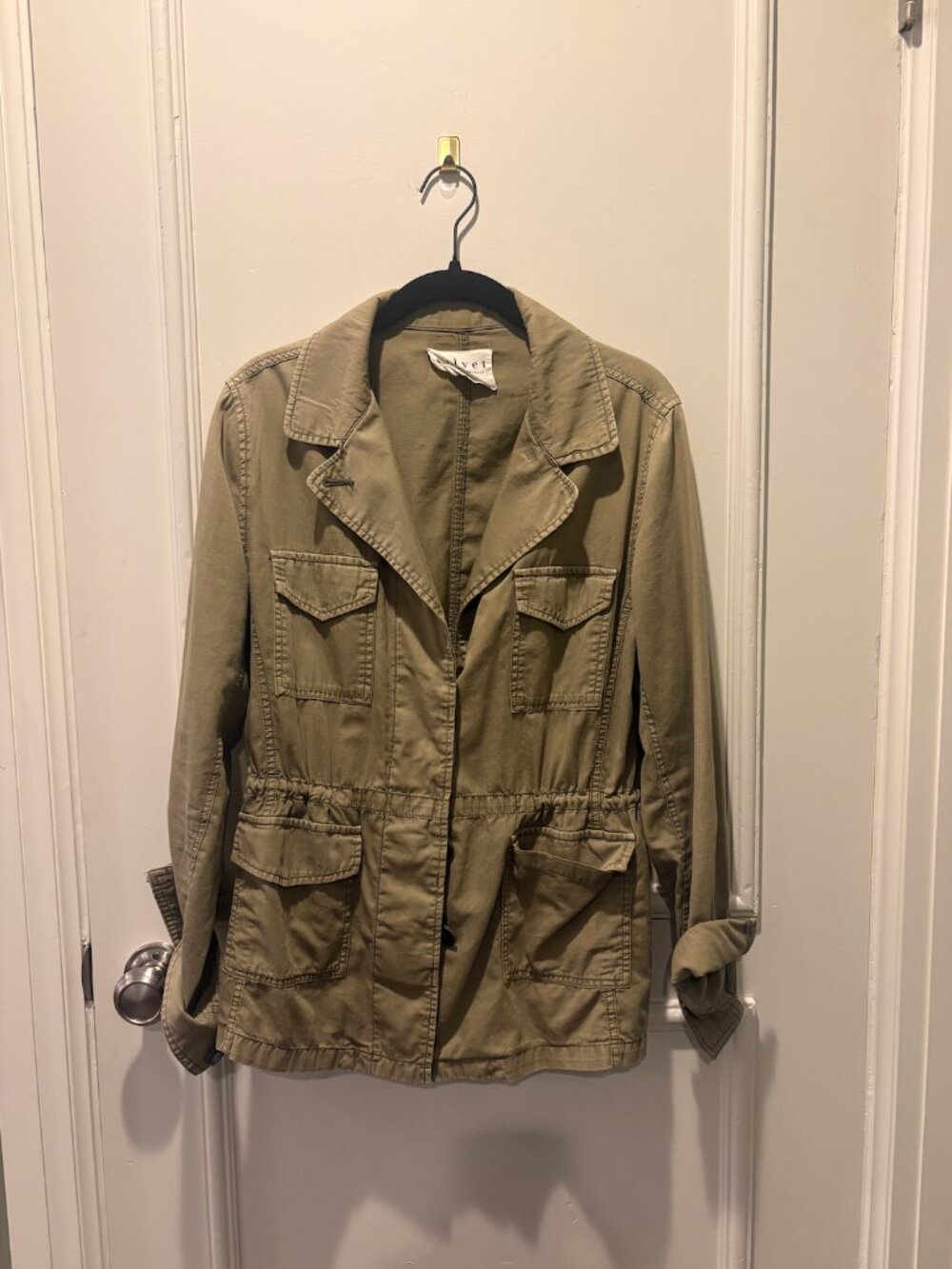 Velvet by Graham & Spencer Olive Ruby Army Jacket S